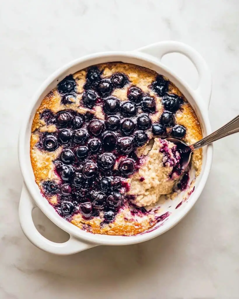 Blueberry Baked Oats Recipe