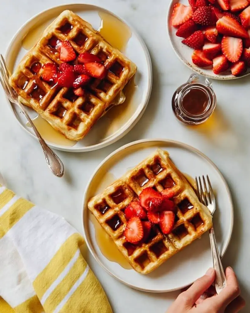 Crispy and Fluffy Waffle Recipe