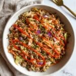 Easy Lean & Green Egg Roll in a Bowl with Turkey