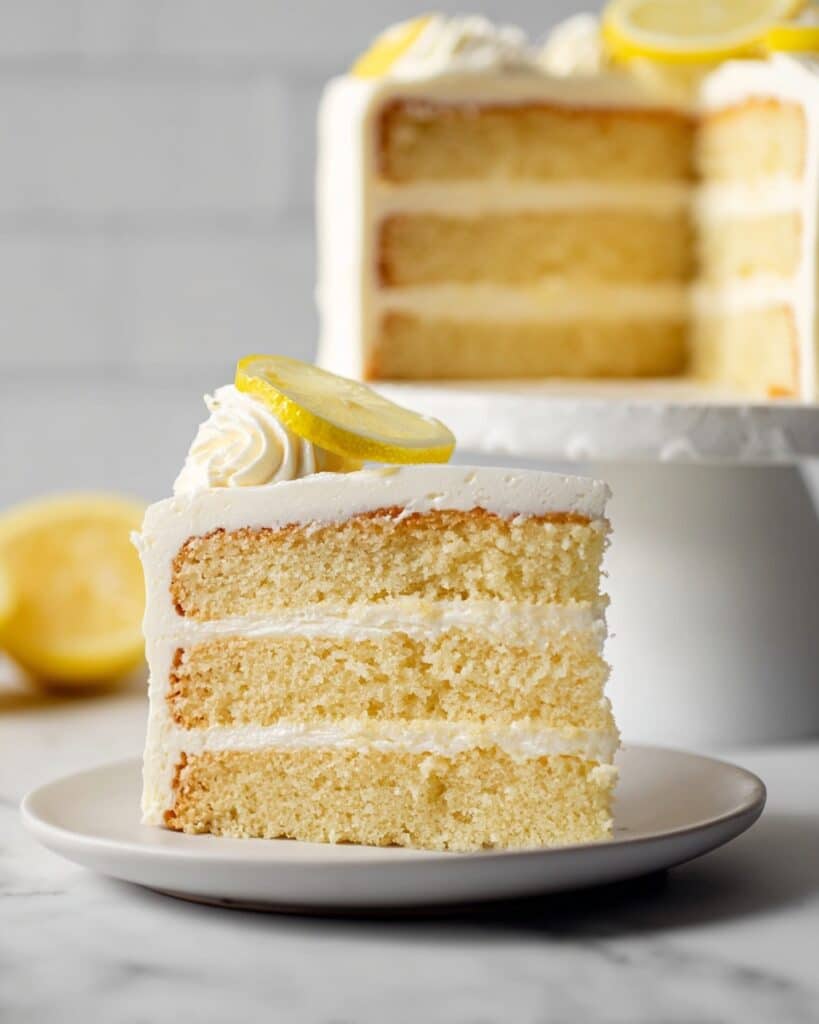 Lemon Chantilly Cake Recipe