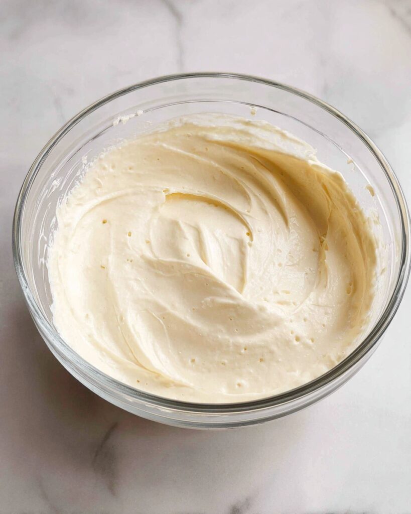 Vanilla Whipped White Chocolate Ganache Frosting Recipe