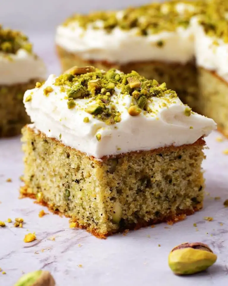 Lemon Pistachio Cake Recipe