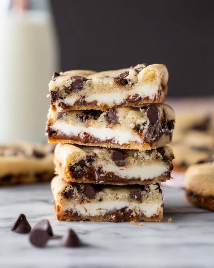 Cheesecake Stuffed Chocolate Chip Cookies Recipe