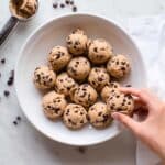 Healthy Cookie Dough Balls Recipe