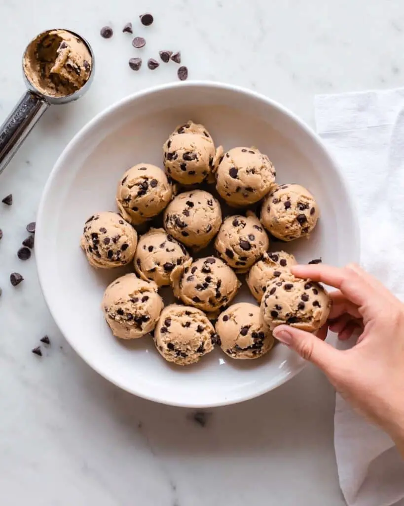 Healthy Cookie Dough Balls Recipe