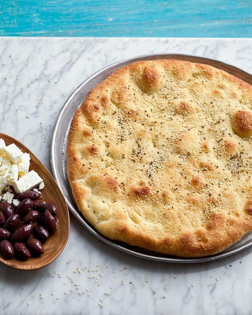 Greek Feta Bread: Tiropsomo Recipe