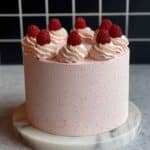 White Chocolate and Raspberry Layer Cake Recipe