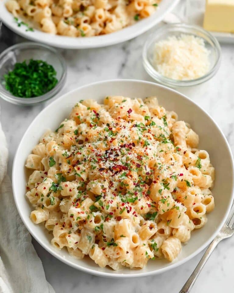 One-Pan Butter Parmesan Pasta Recipe