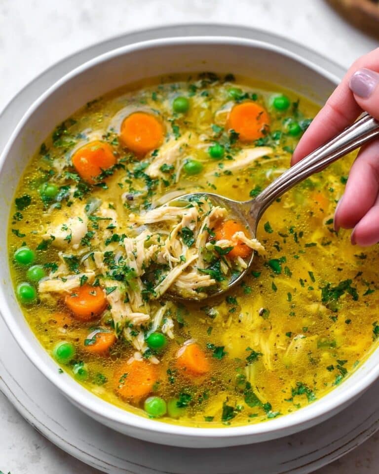 Anti-Inflammatory Turmeric Chicken Soup Recipe