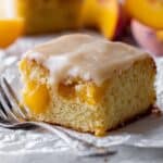 Brown Sugar Peach Cake Recipe
