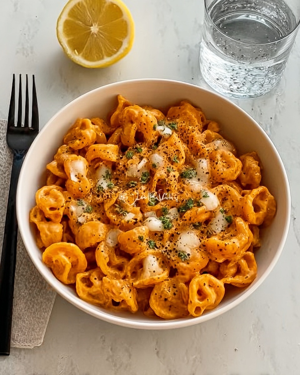 Cheesy Chicken Pasta in Tomato Cream Sauce Recipe