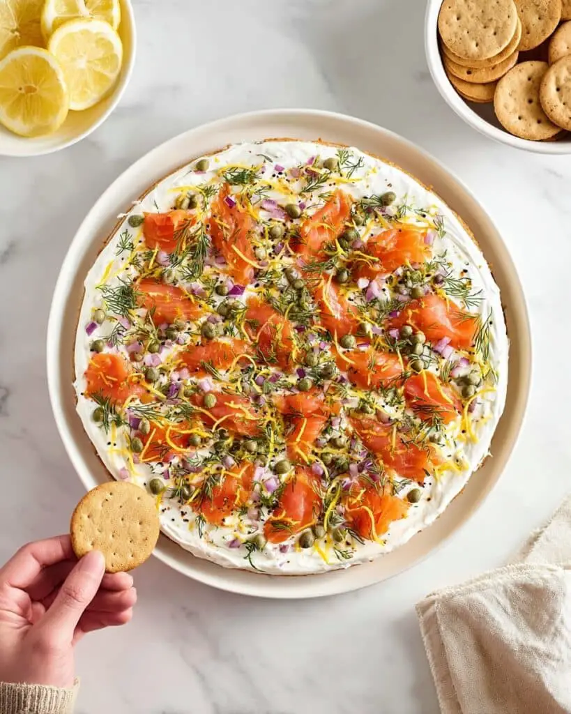 Smoked Salmon Bagel Dip Recipe