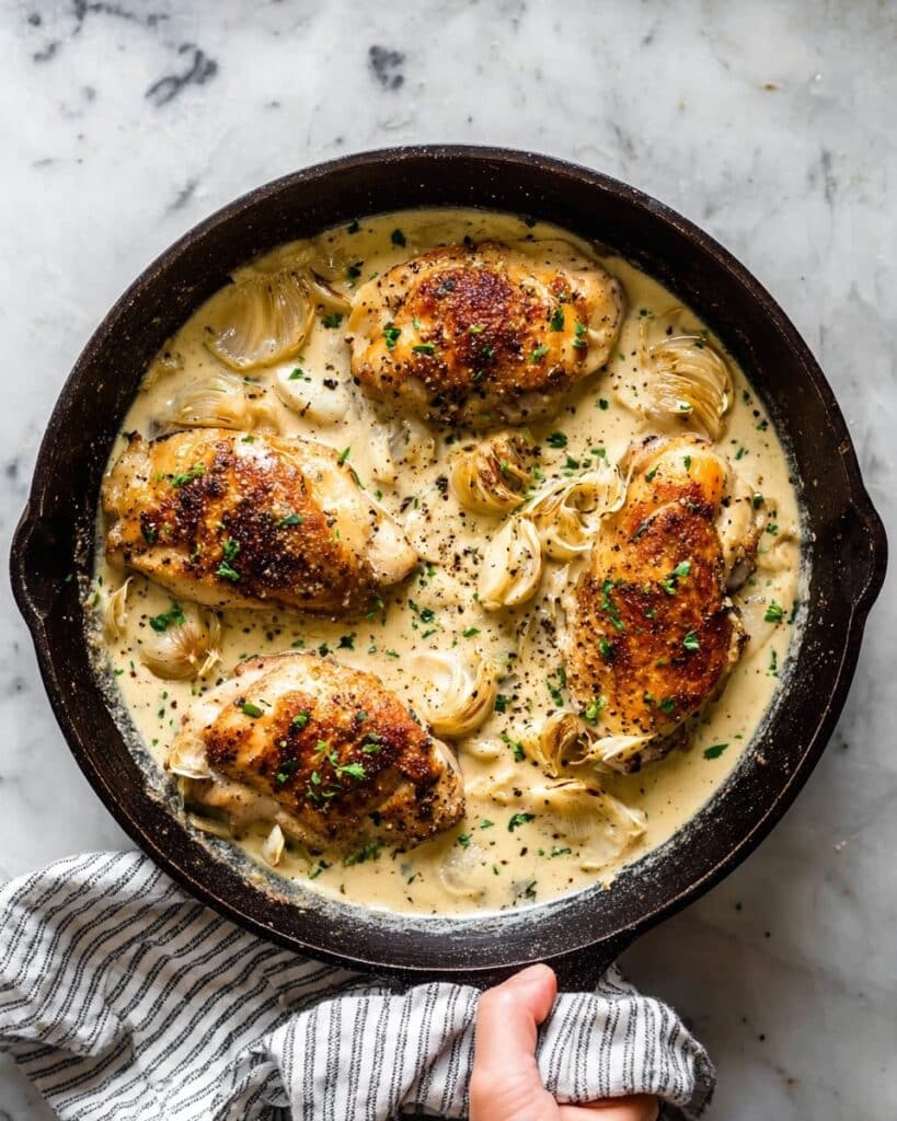 Creamy Garlic Chicken