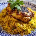 Moroccan Chicken and Rice with Lemon, Yogurt, and Fresh Herbs Recipe