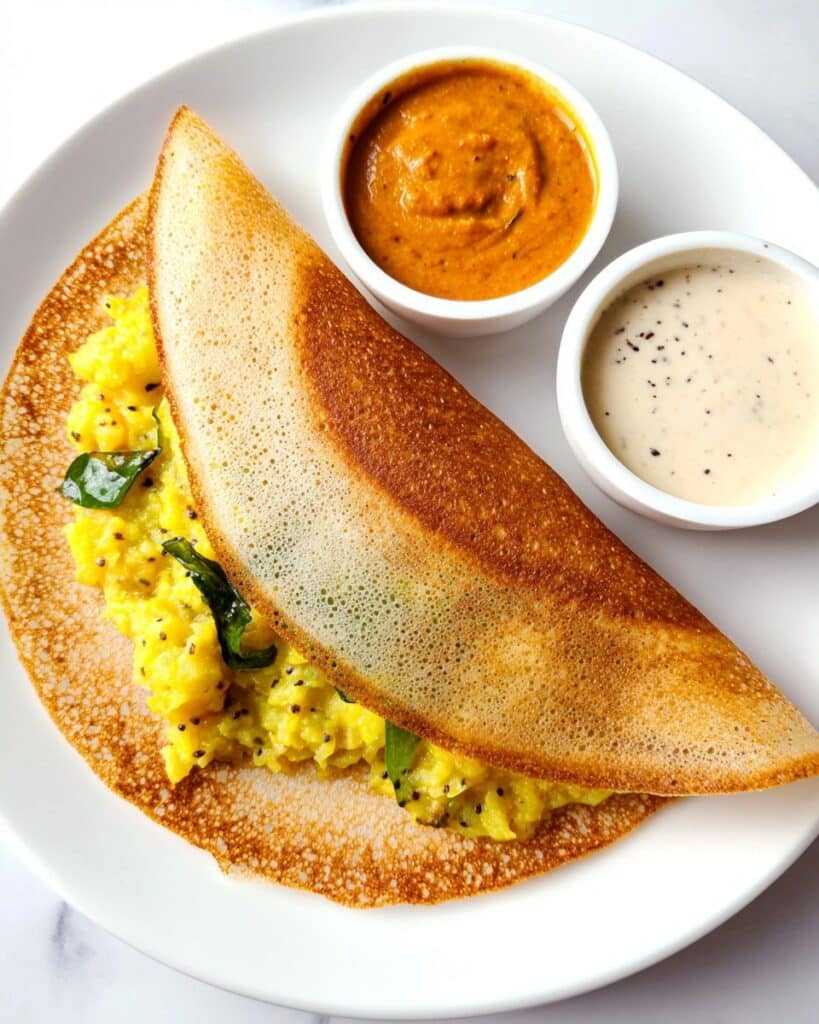 How to Make Dosa Batter and Crispy South Indian Dosa Recipe