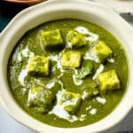 Creamy Spinach and Paneer Curry (Palak Paneer) Recipe
