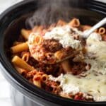 Crock Pot Baked Ziti Recipe