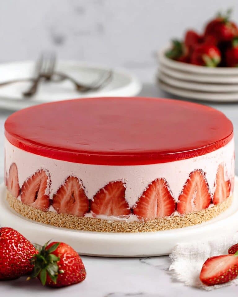 Strawberry Mousse Cake