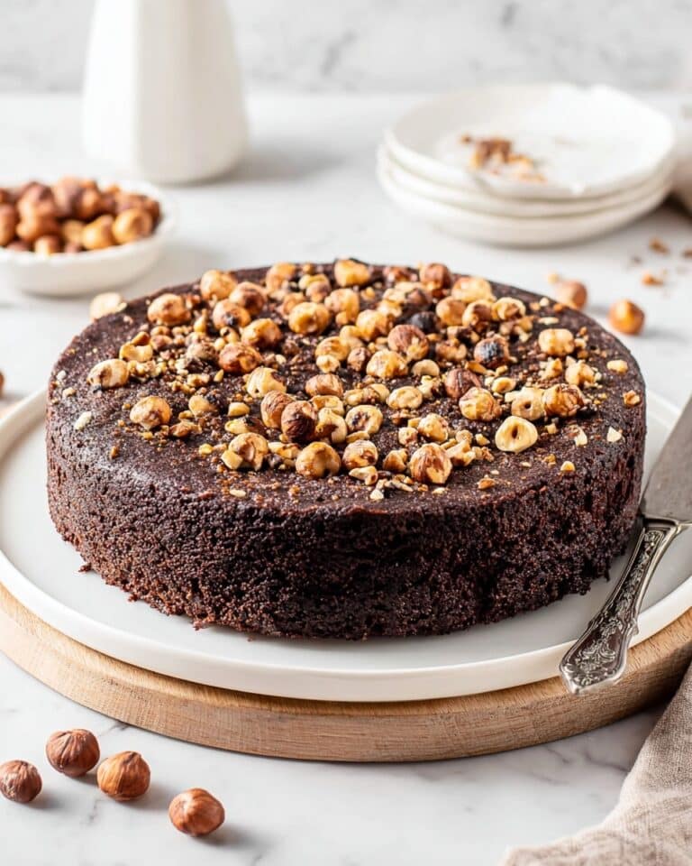Easy Chocolate Hazelnut Cake Recipe