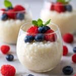 Classic Tapioca Pudding with Fresh Fruit Recipe