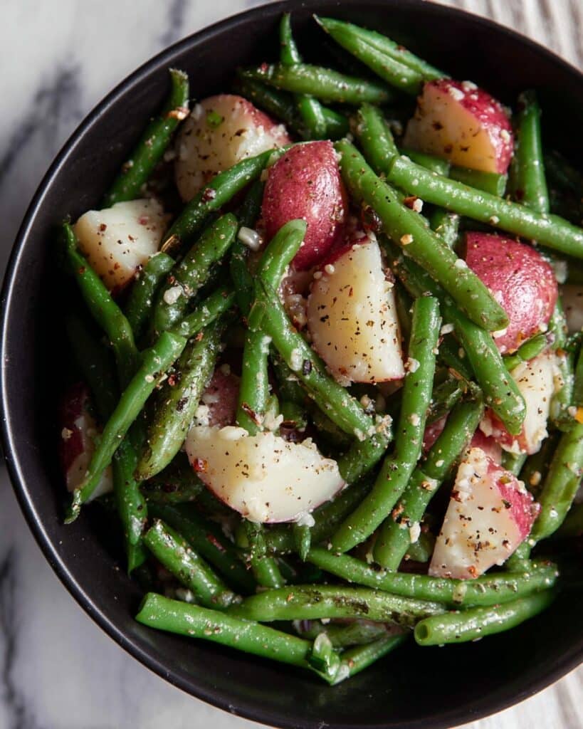 Green Beans and New Potato Salad with Honey Vinaigrette Recipe