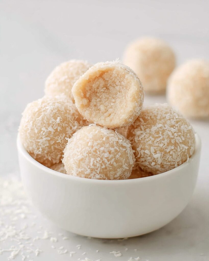 Coconut Puffed Rice Balls Recipe