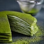 Matcha Mille Crepe Cake Recipe
