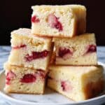 Strawberry Bubble Cake - Czech Bublanina Recipe