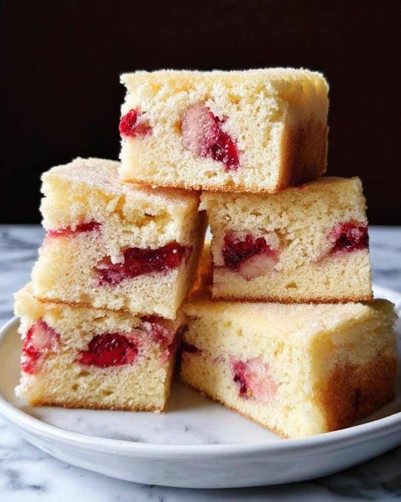 Strawberry Bubble Cake – Czech Bublanina Recipe