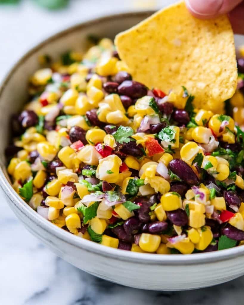 Corn Black Bean Salsa Recipe