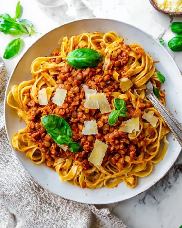 Lentil Bolognese Recipe