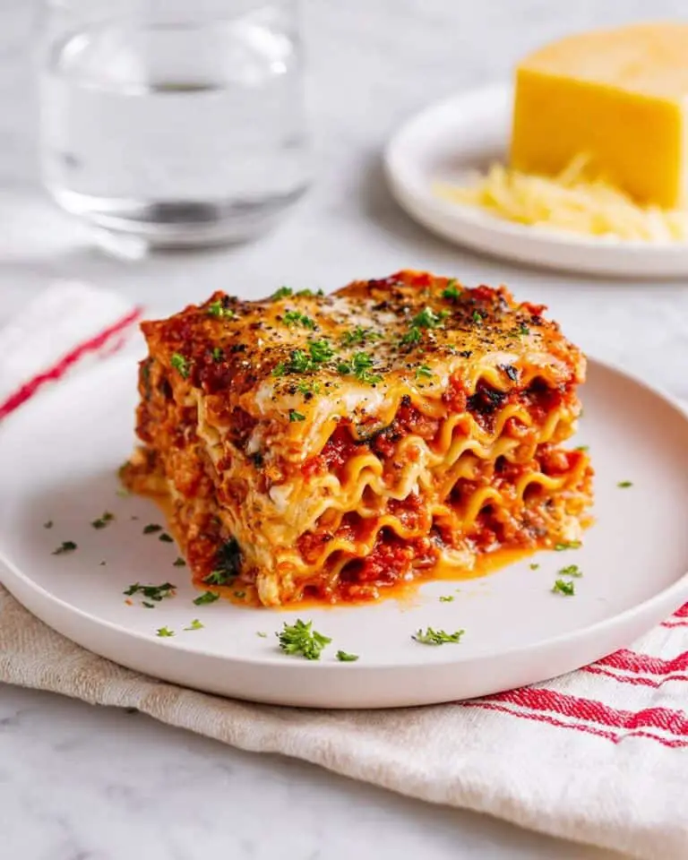 Healthy Turkey Spinach Lasagna Recipe