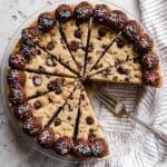 Chocolate Chip Cookie Cake with Chocolate Buttercream Recipe