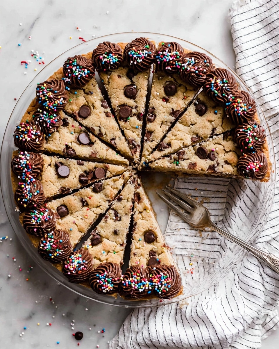 Chocolate Chip Cookie Cake with Chocolate Buttercream Recipe