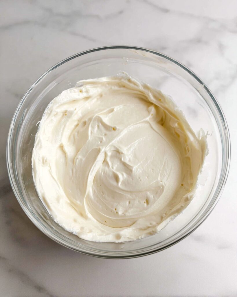 Vanilla Whipped White Chocolate Ganache Frosting