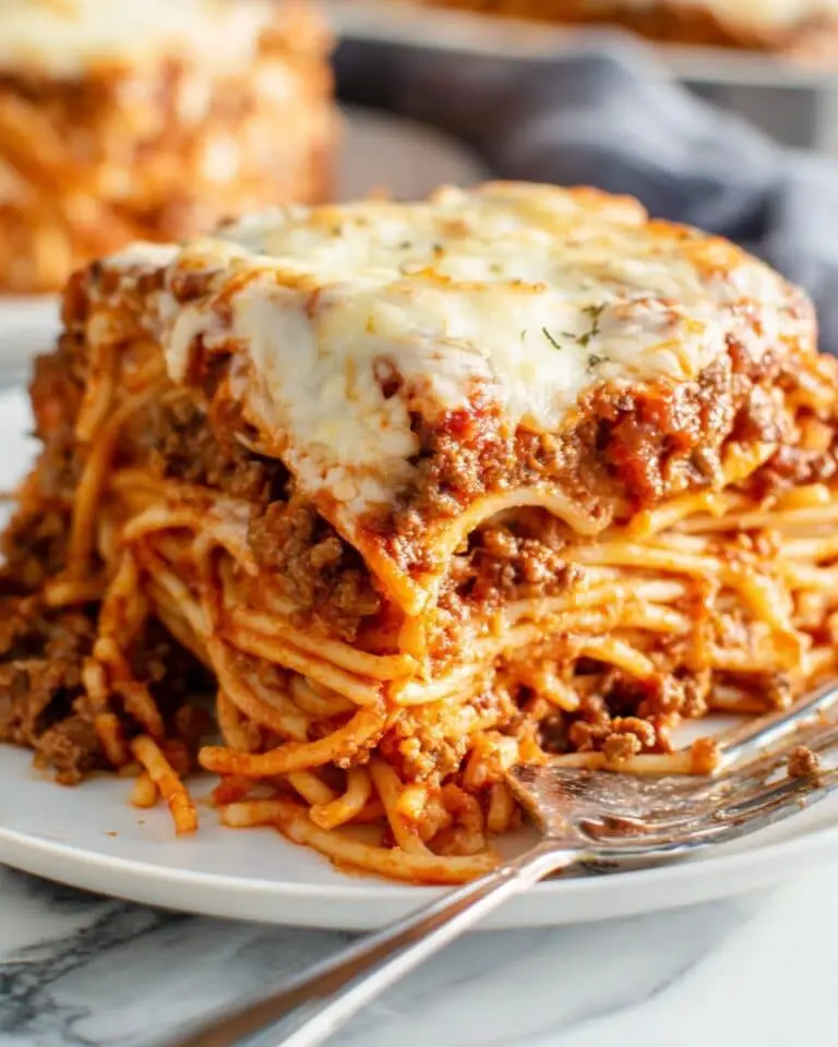Million Dollar Baked Spaghetti Recipe