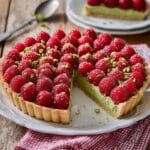 Raspberry Pistachio Frangipane Tart Recipe