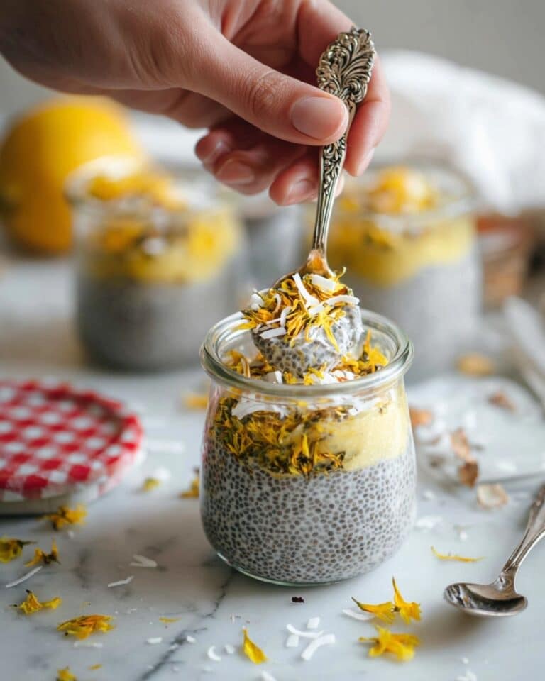 Lemon & Vanilla Chia Pudding (Dairy-Free) Recipe