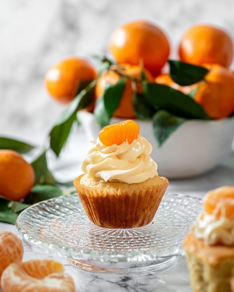 Orange Cupcakes with Orange Cream Cheese Frosting Recipe