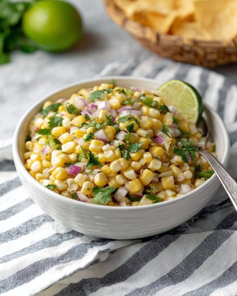Chipotle Corn Salsa (EASY Version) Recipe