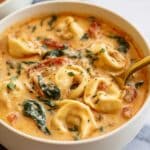 Creamy Chicken Tortellini Soup Recipe