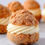Craquelin Choux Pastry Buns Recipe