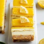 Easy Vegan Lemon Cheesecake (No-Bake) Recipe