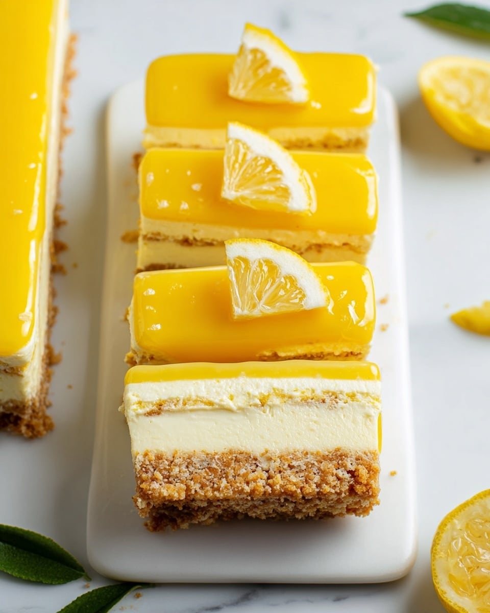 Easy Vegan Lemon Cheesecake (No-Bake) Recipe