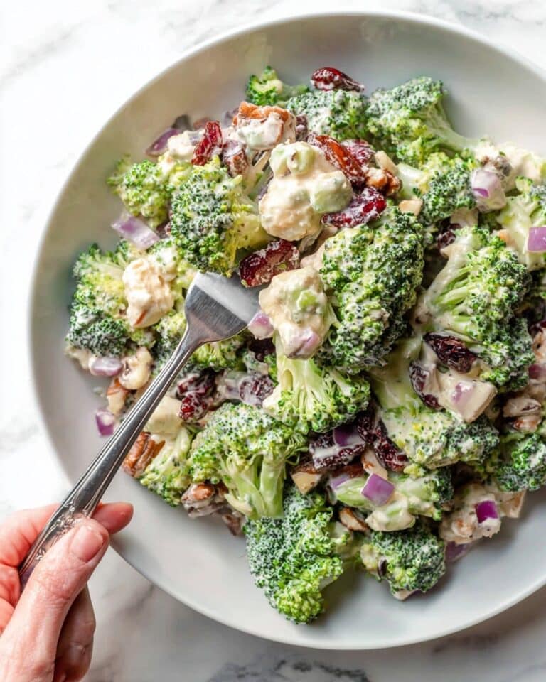 Vegan Broccoli Salad with Cranberries, Sun-Dried Tomatoes, and Toasted Nuts Recipe