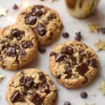 5-Ingredient Vegan Chocolate Chip Cookies Recipe