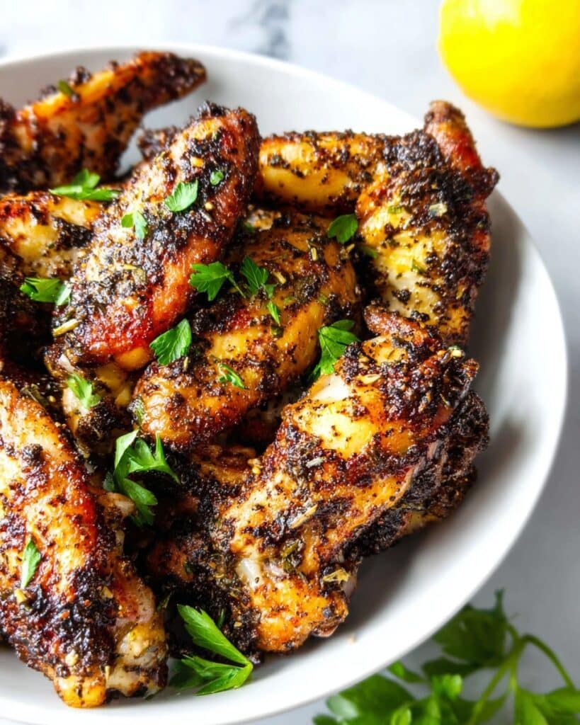 Air Fryer Lemon Pepper Wings Recipe