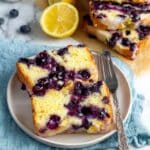 Easy Lemon Blueberry Bread Recipe