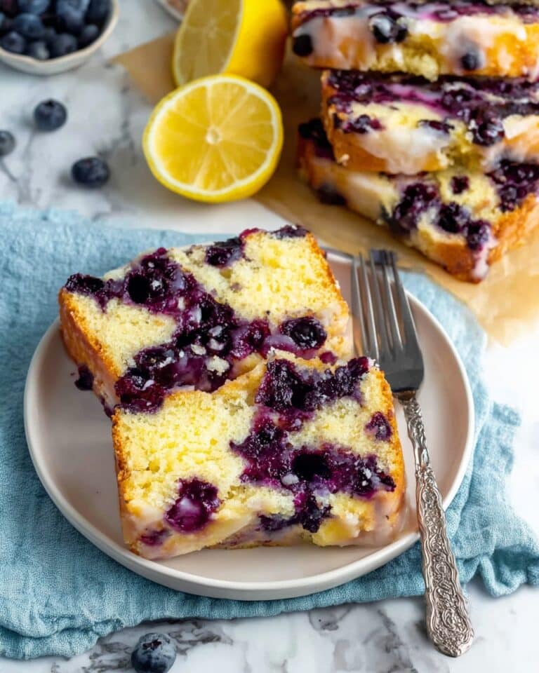 Easy Lemon Blueberry Bread Recipe