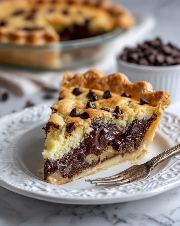 Chocolate Chip Cookie Pie Recipe